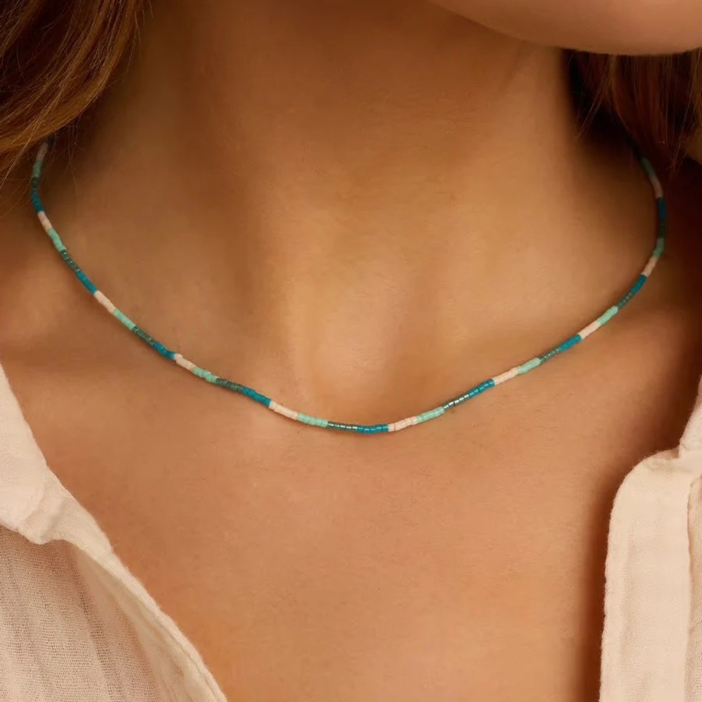 NWT Gorjana Gigi Stripe Necklace